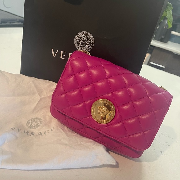 Versace Bags Pink Versace Crossbody Bag Poshmark